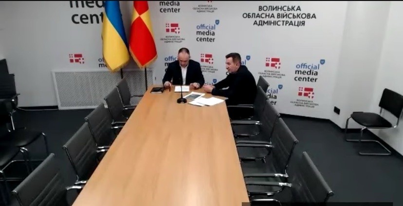 Відбулись важливі зустрічі з керівництвом Закарпатської та Волинської областей